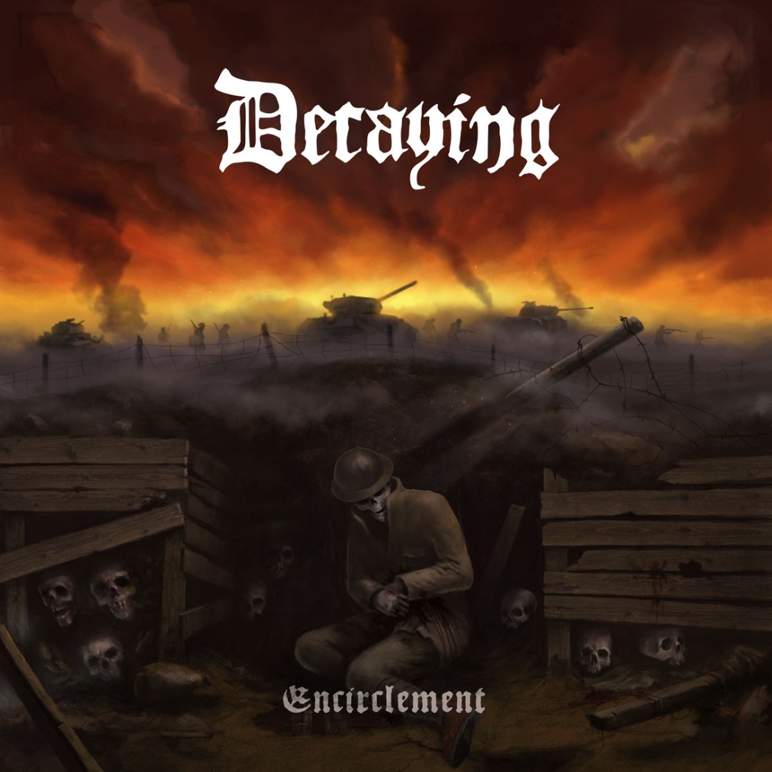 Decaying - Encirclement front cover (1200 x 1200, 300 dpi)