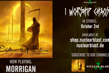 La nouvelle track de CHILDREN OF BODOM se prend&nbsp;bien