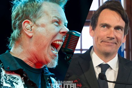 James Hetfield forcé d’apprendre le français pour le Centre&nbsp;Vidéotron
