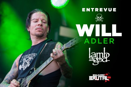 [Entrevue] Will Adler de LAMB OF GOD était tanné d’avoir l’air d’un&nbsp;pneu