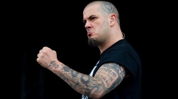 DONNINGTON, UNITED KINGDOM - JUNE 14: Phil Anselmo of Down performs onstage during Day 1 of The Download Festival at Donnington Park on June 14, 2013 in Donnington, England. (Photo by Ollie Millington/Getty Images)