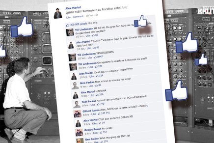 EXCLUSIF! Discussion Facebook entre Alex Martel, Till Lindemann, Nick Farkas et&nbsp;plus!