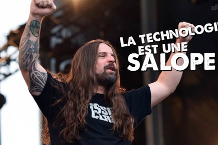 Andreas Kisser en a plein l’cul de la&nbsp;technologie