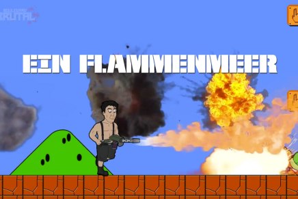 Till Lindemann de Rammstein dans Super Mario&nbsp;Bros