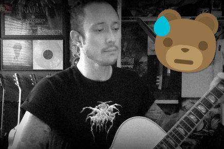 Moment tendre avec Matt&nbsp;Heafy