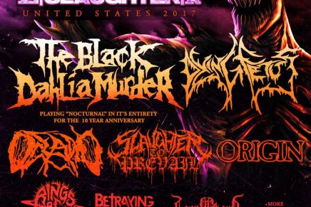 GROSSE affiche bien grasse pour le Summer Slaughter&nbsp;2017