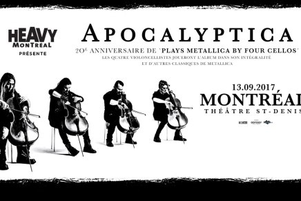 Vivre METALLICA avec&nbsp;Apocalyptica