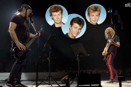 Kirk et Robert de Metallica font une reprise de&nbsp;A-ha