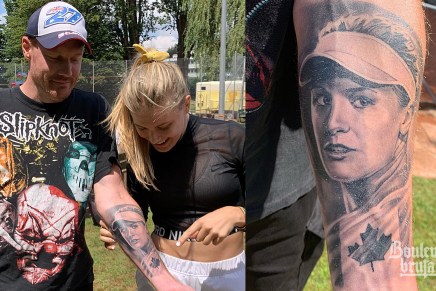 Un fan de Slipknot se fait tatouer le visage d’Eugenie&nbsp;Bouchard